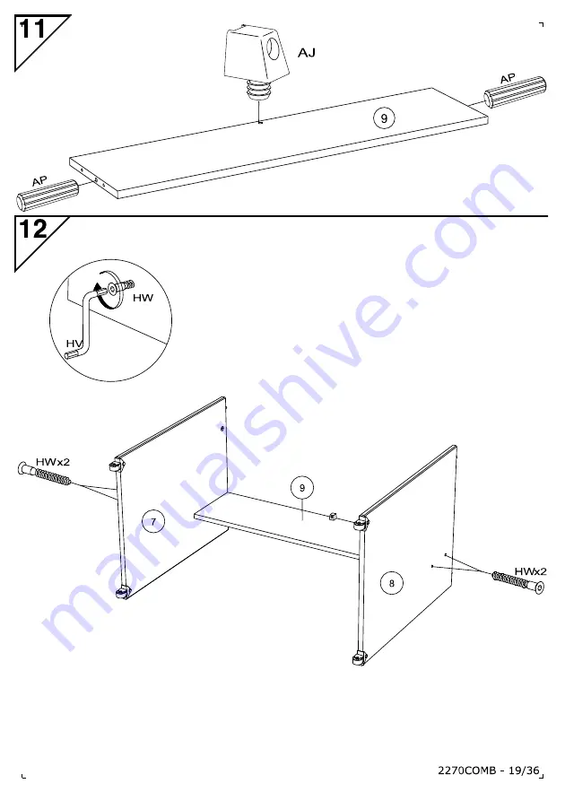 PARISOT 2270COMB Directions For Use Manual Download Page 19