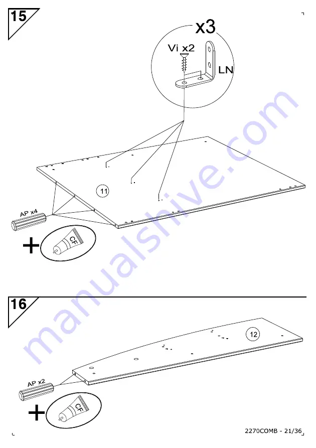 PARISOT 2270COMB Directions For Use Manual Download Page 21