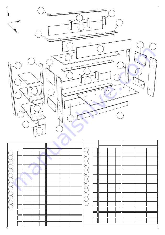 PARISOT Bibop 2326LISU Assembly Instructions Manual Download Page 11