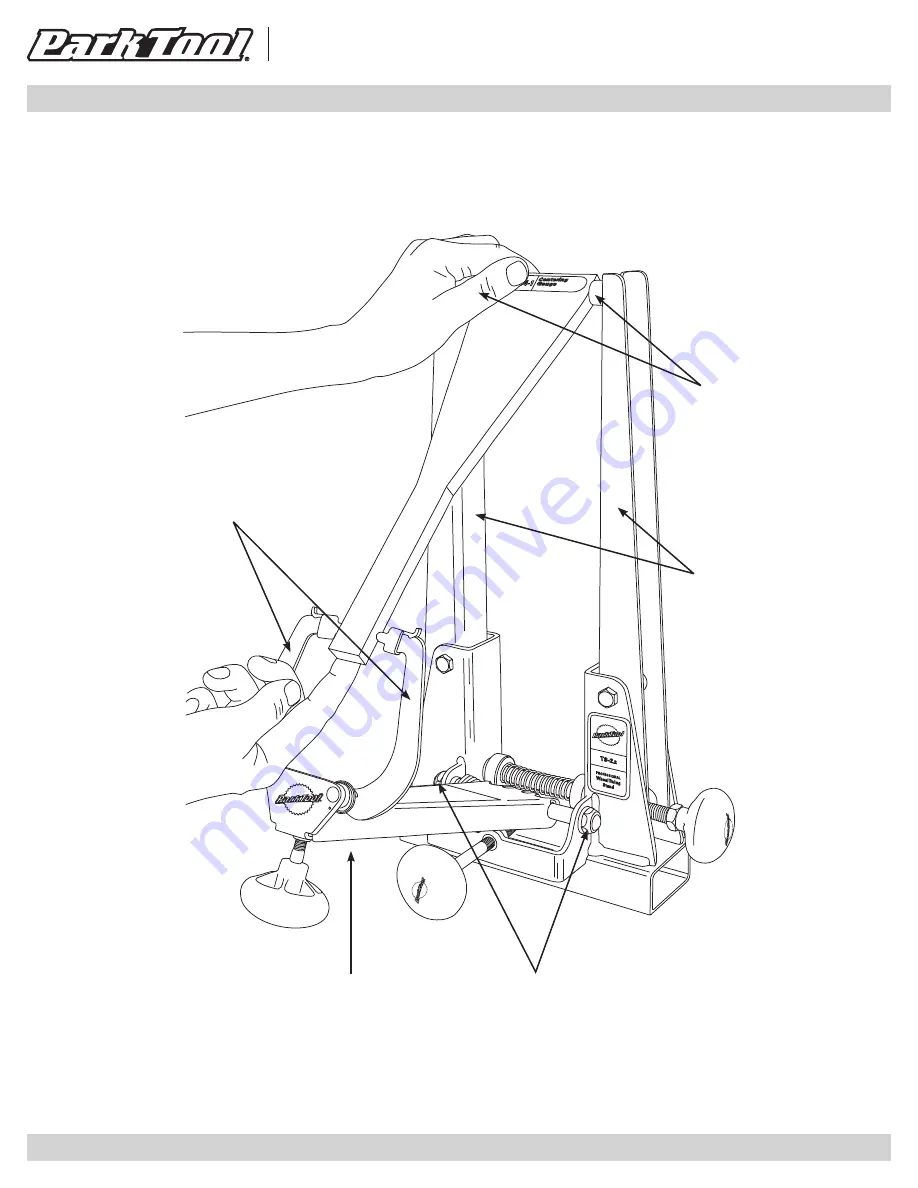 Park Tool 1554-1 Скачать руководство пользователя страница 2