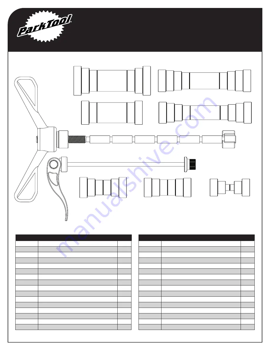 Park Tool HBP-1 Quick Start Manual Download Page 4