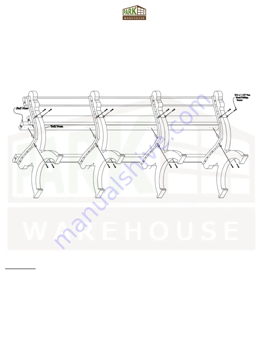 PARK WAREHOUSE Cambridge Assembly Instructions Manual Download Page 7