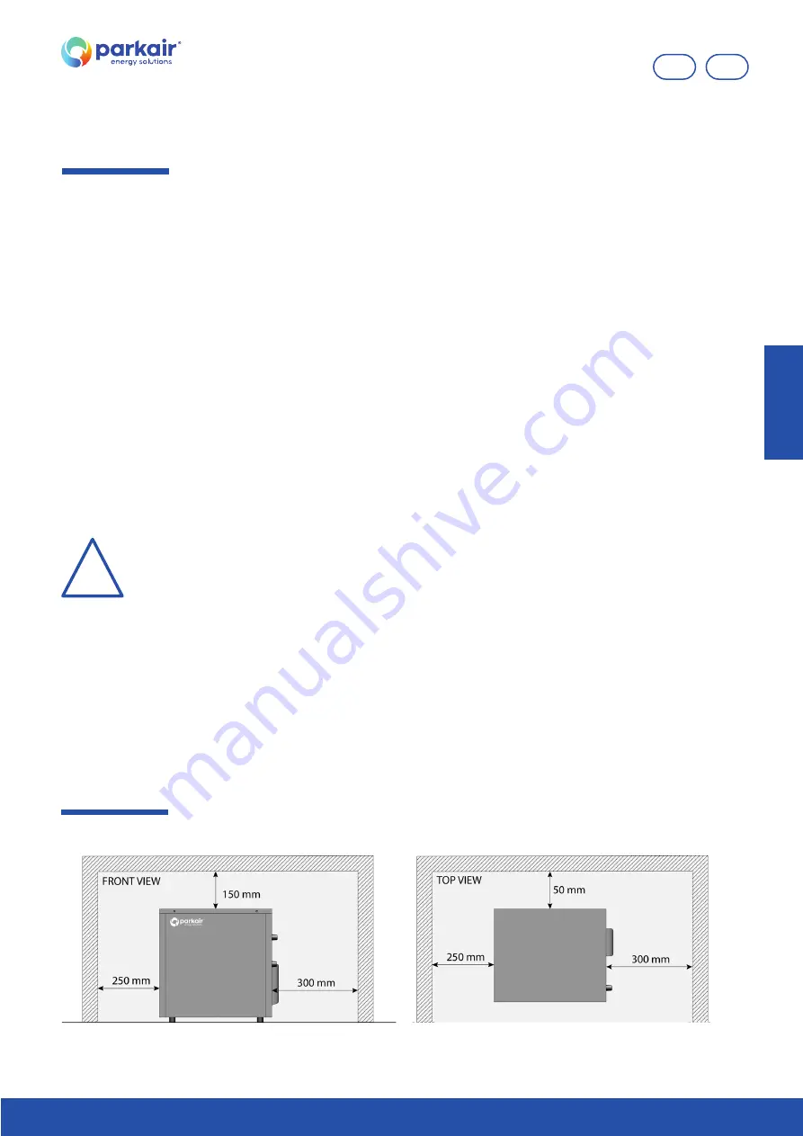 Parkair Energy Solutions 114500 User And Installation Manual Download Page 61