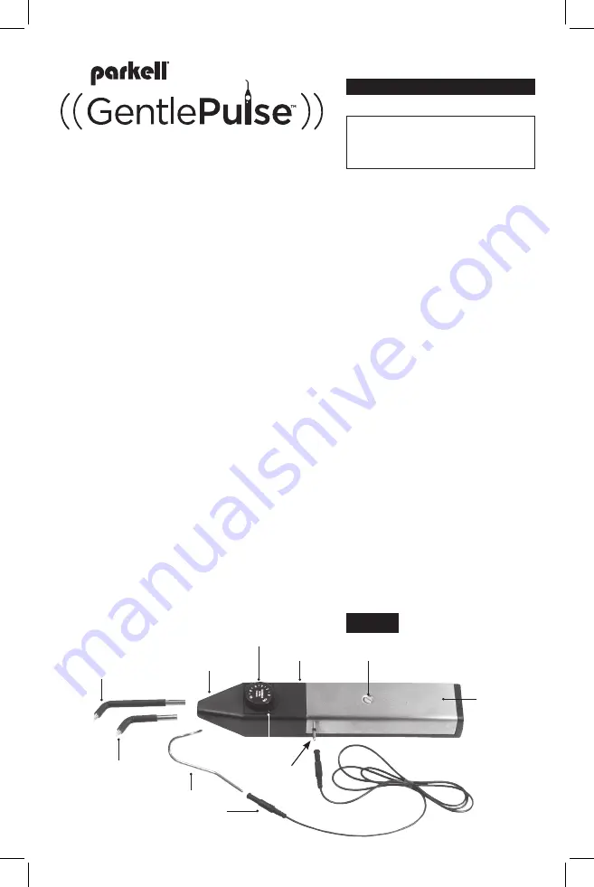 parkell GentlePulse D624MS Instructions For Use Manual Download Page 21