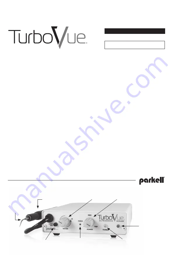 parkell TurboVUE D570 Instructions For Use Manual Download Page 1