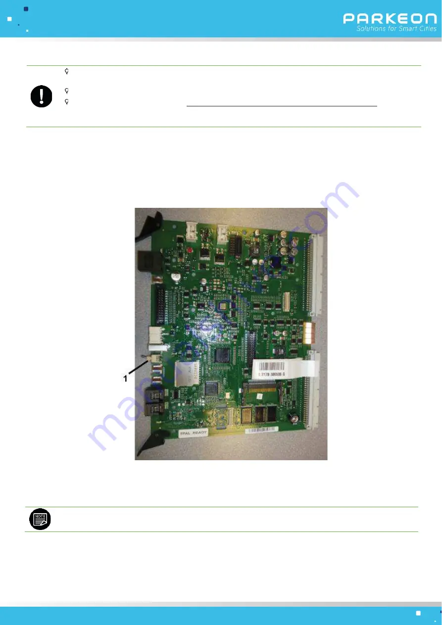 Parkeon Strada PAL Operation Manual Download Page 31