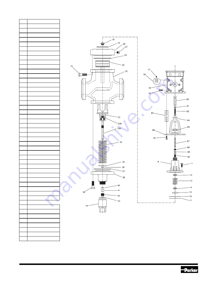 Parker A4AM-DN Installation And Service Information Download Page 5