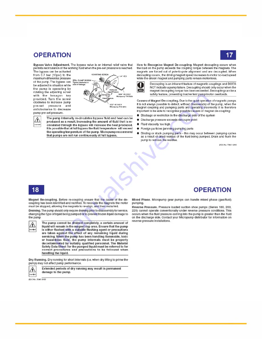 Parker ChemTec II Installation, Operating,  & Maintenance Instructions Download Page 64