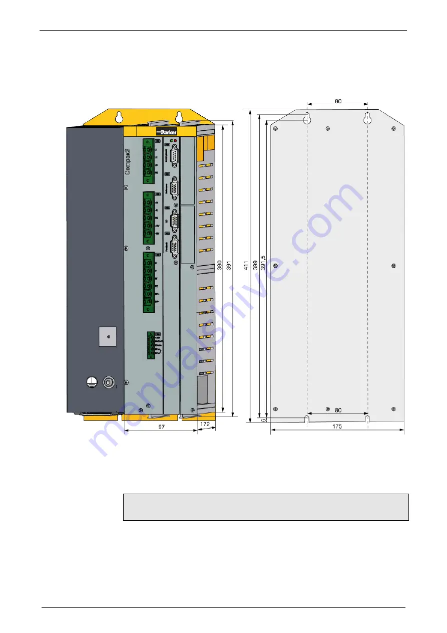 Parker Compax3 I10T10 Operating Instructions Manual Download Page 70