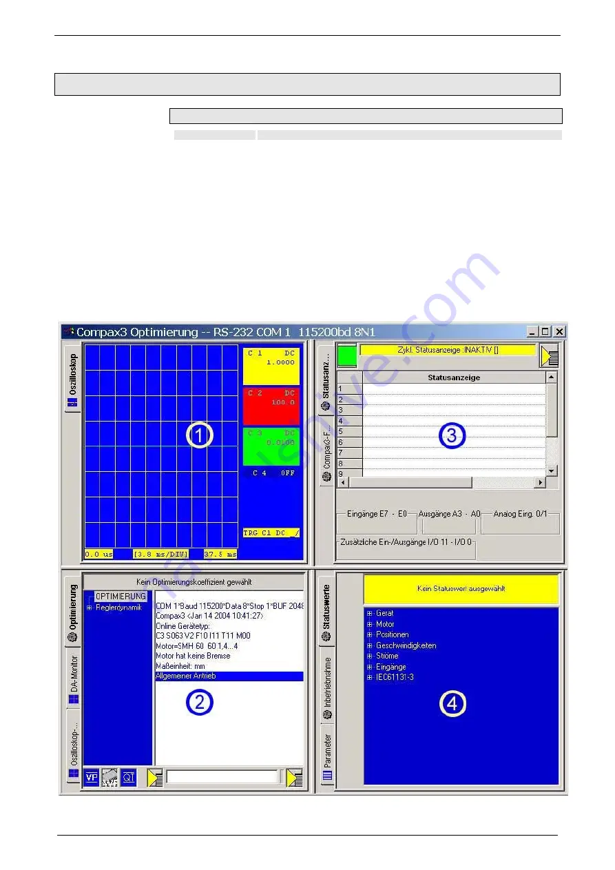 Parker Compax3S025V2 Operating Instructions Manual Download Page 109