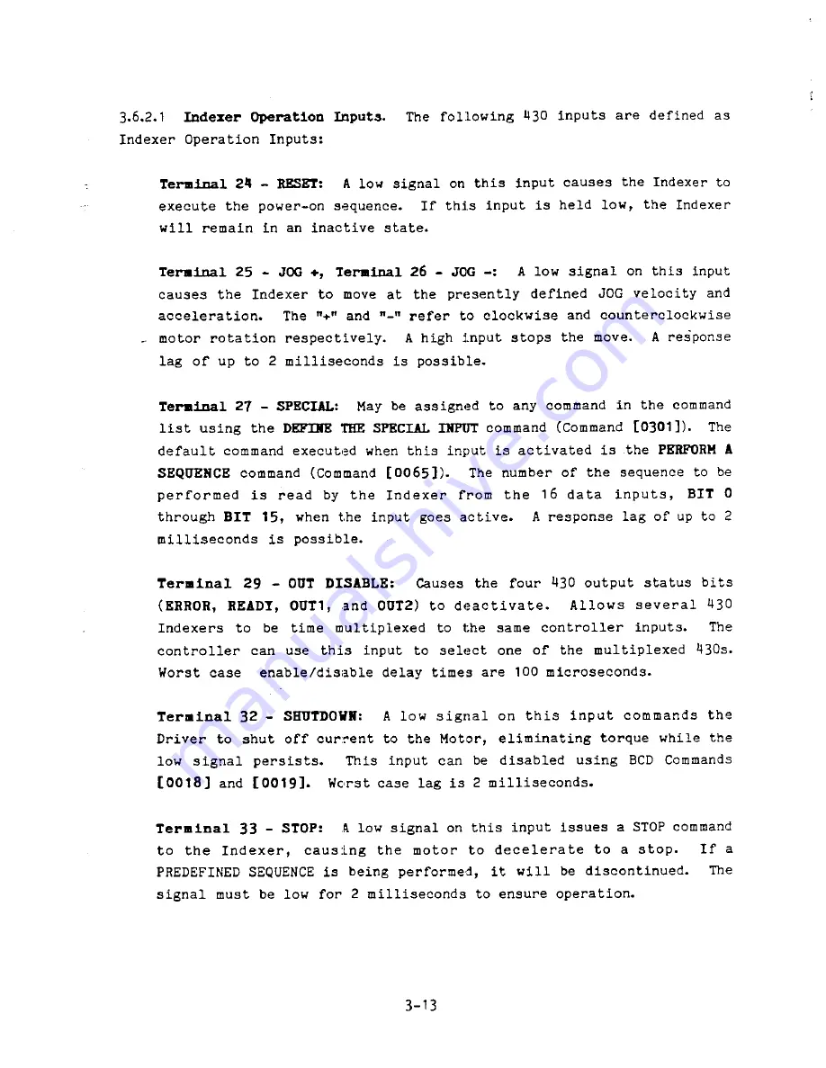 Parker Compumotor 430 User Manual Download Page 66