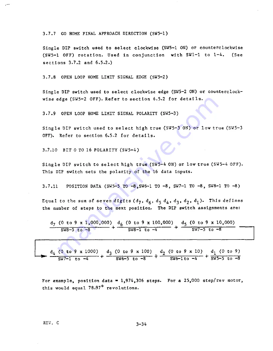 Parker Compumotor 430 User Manual Download Page 90