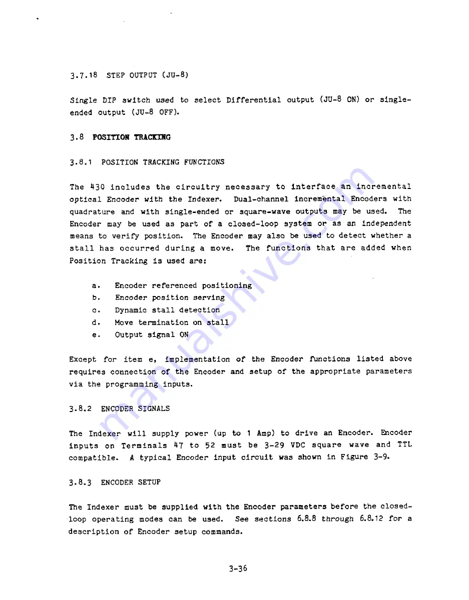 Parker Compumotor 430 User Manual Download Page 92