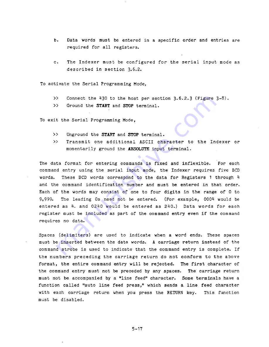 Parker Compumotor 430 User Manual Download Page 120