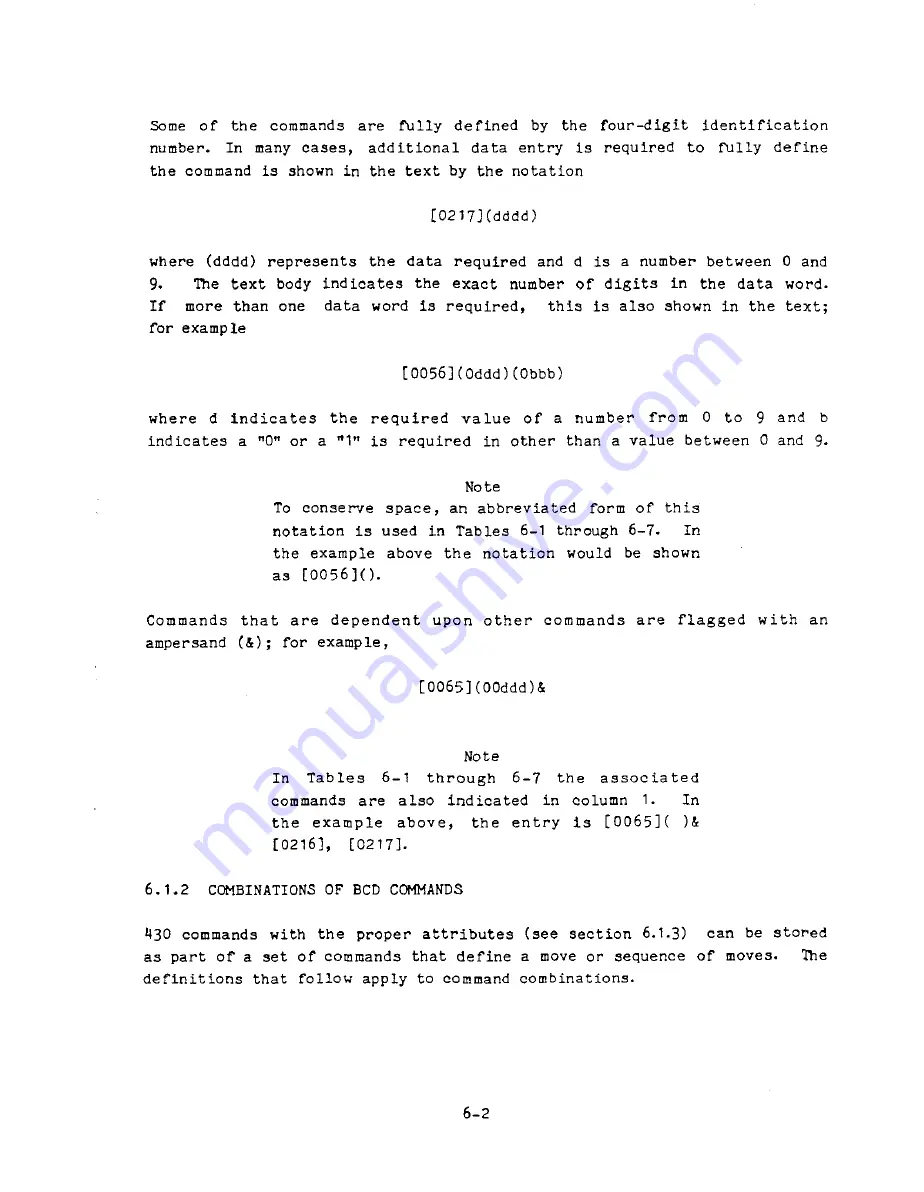 Parker Compumotor 430 User Manual Download Page 126