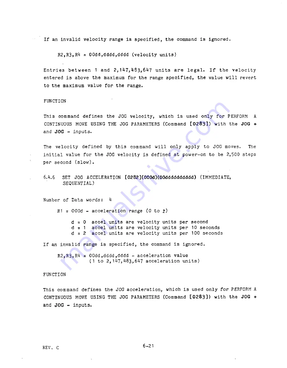 Parker Compumotor 430 User Manual Download Page 143