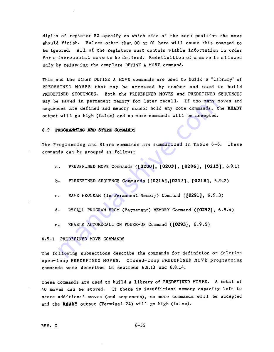 Parker Compumotor 430 User Manual Download Page 180