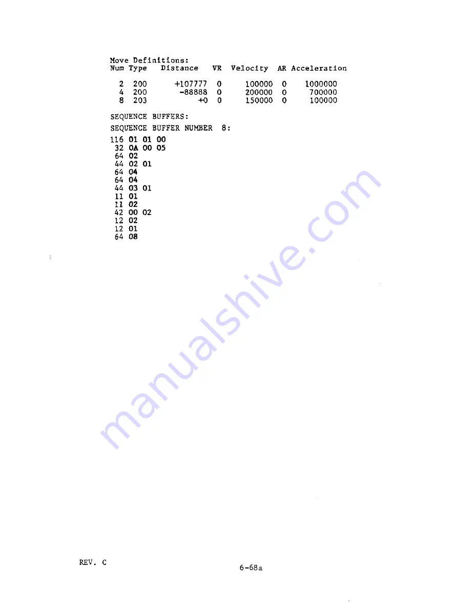 Parker Compumotor 430 User Manual Download Page 195