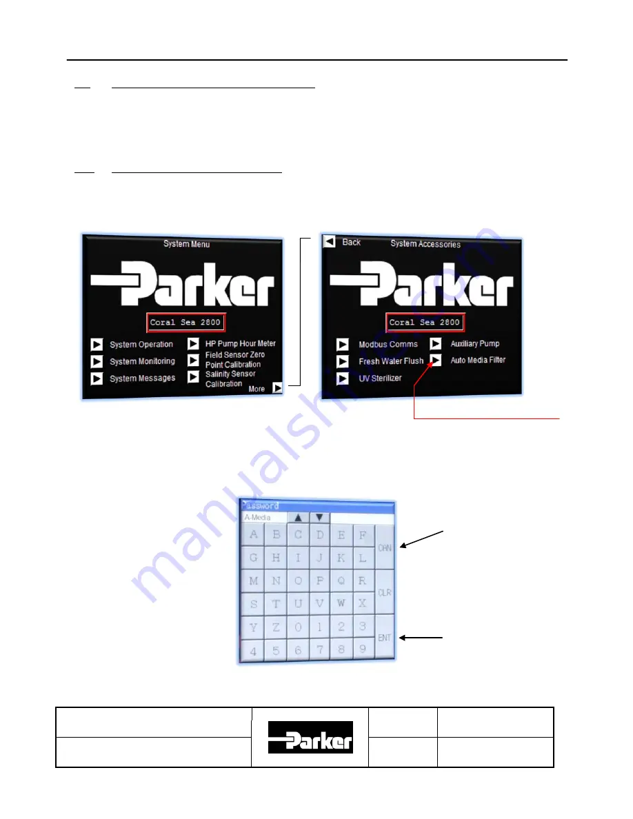 Parker Coral Sea Скачать руководство пользователя страница 149