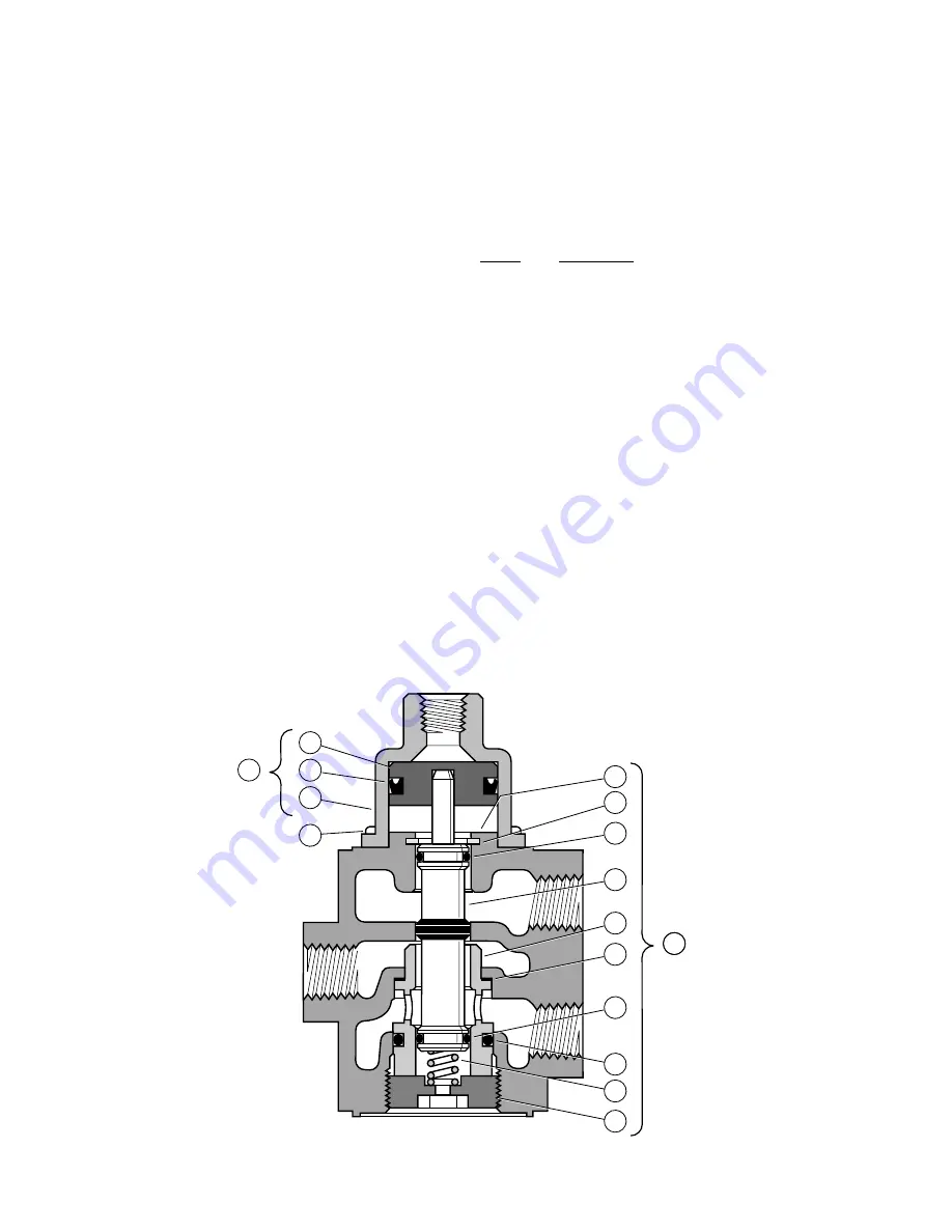 Parker CW Series Service Instructions Manual Download Page 7