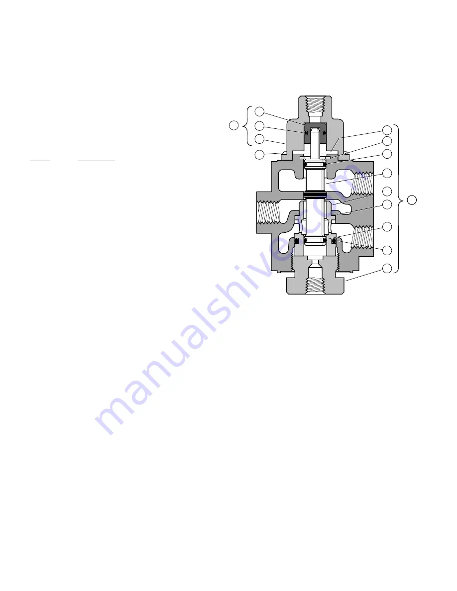 Parker CW Series Service Instructions Manual Download Page 9