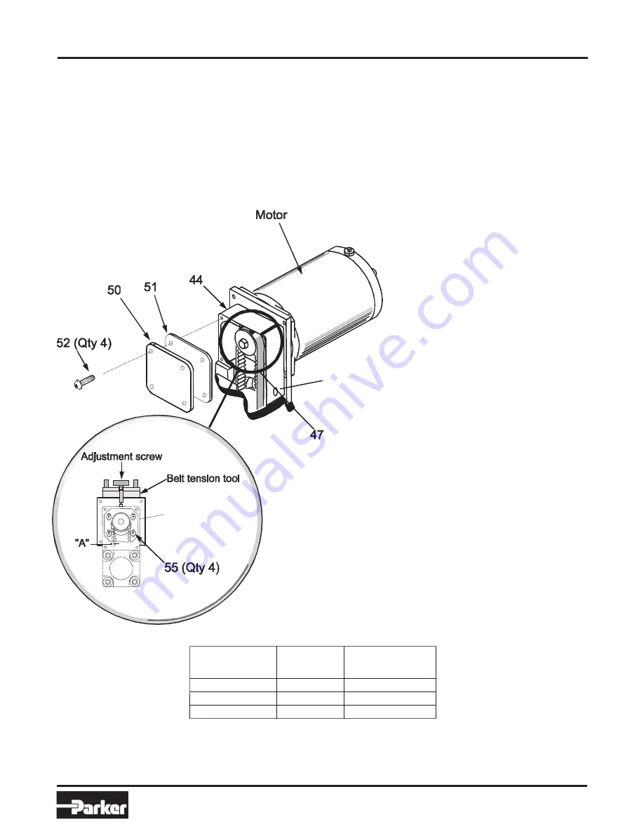 Parker ER032 Maintenance Instructions & Parts List Download Page 23