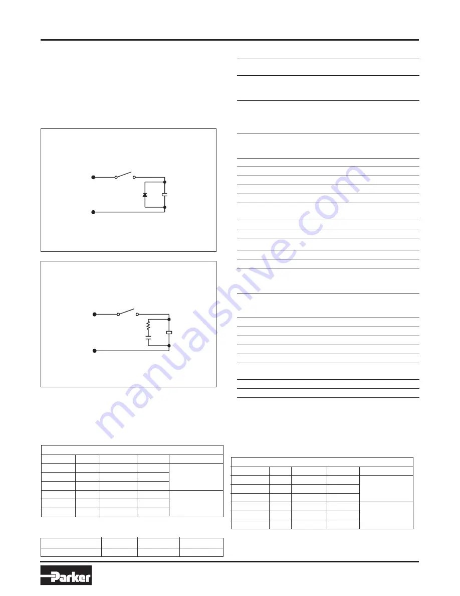 Parker ER032 Maintenance Instructions & Parts List Download Page 40