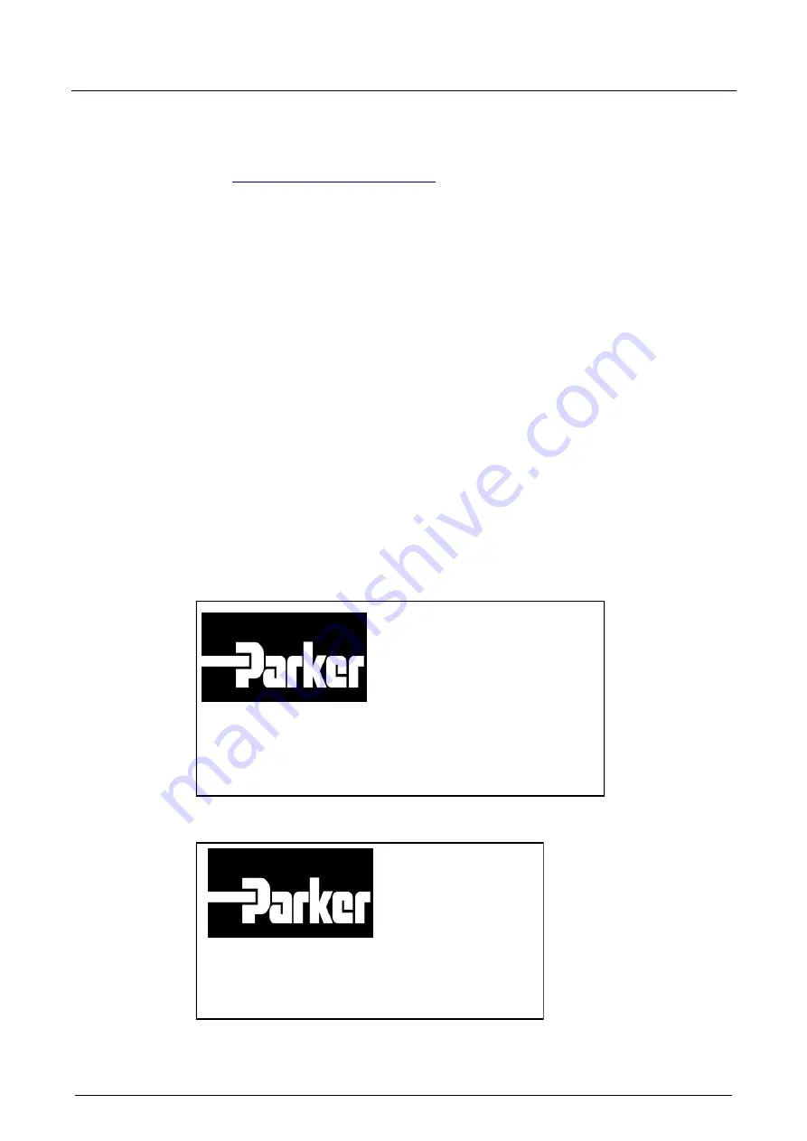 Parker ETH080 Mounting Instructions Download Page 6