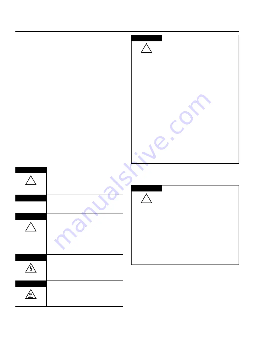 Parker H Series Installation & Service Instructions Manual Download Page 288