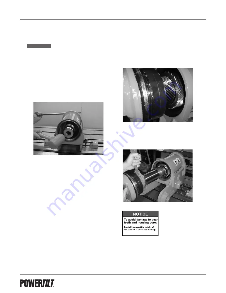 Parker Helac PowerTilt Series Service And Repair Manual Download Page 38