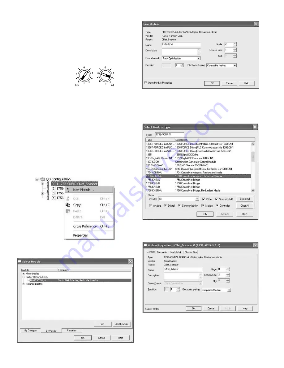 Parker isysNet ControlNet A Series Скачать руководство пользователя страница 4