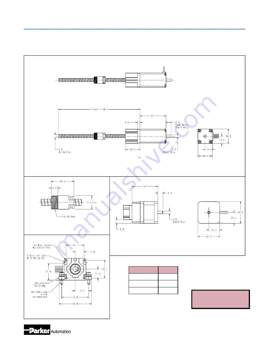 Parker LP28 Series Product Manual Download Page 13