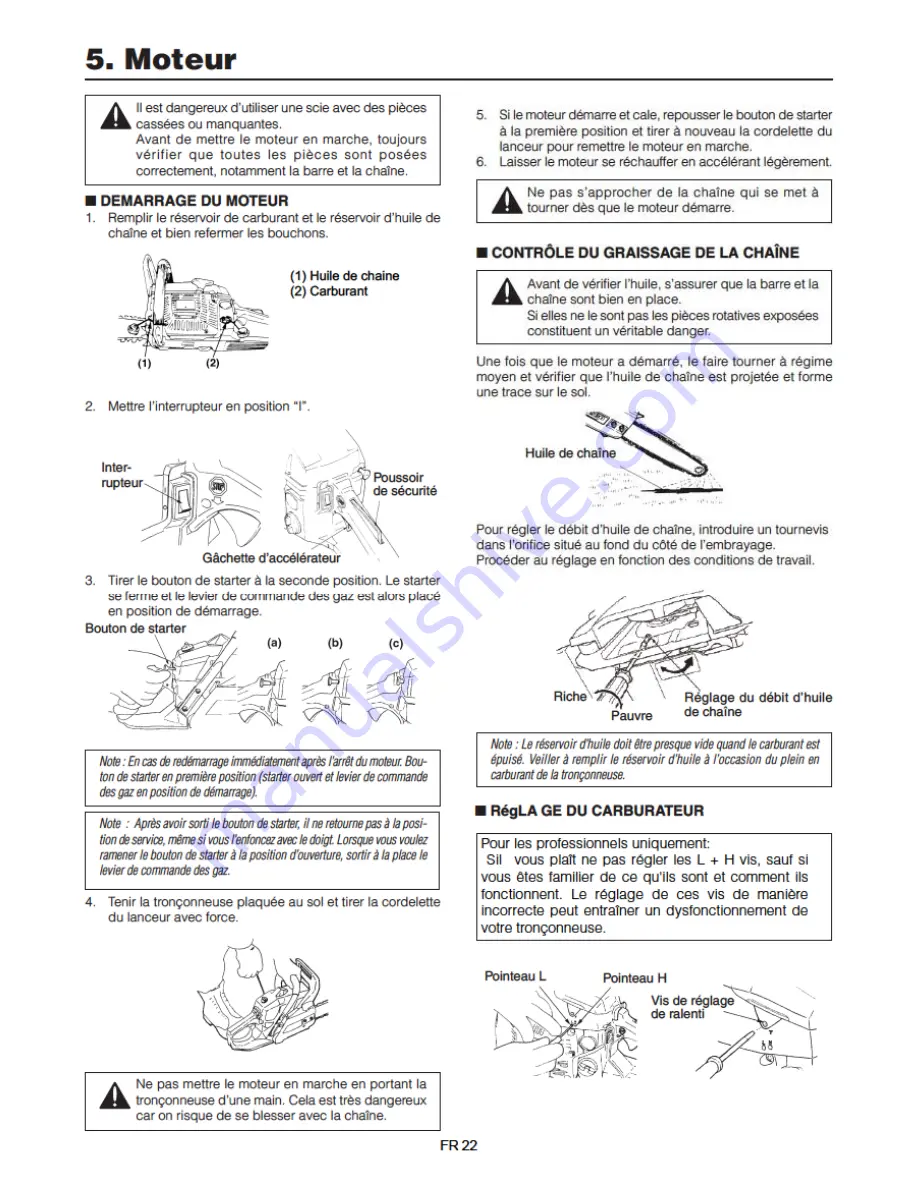 Parker PCS-6200 Owner'S Manual Download Page 24