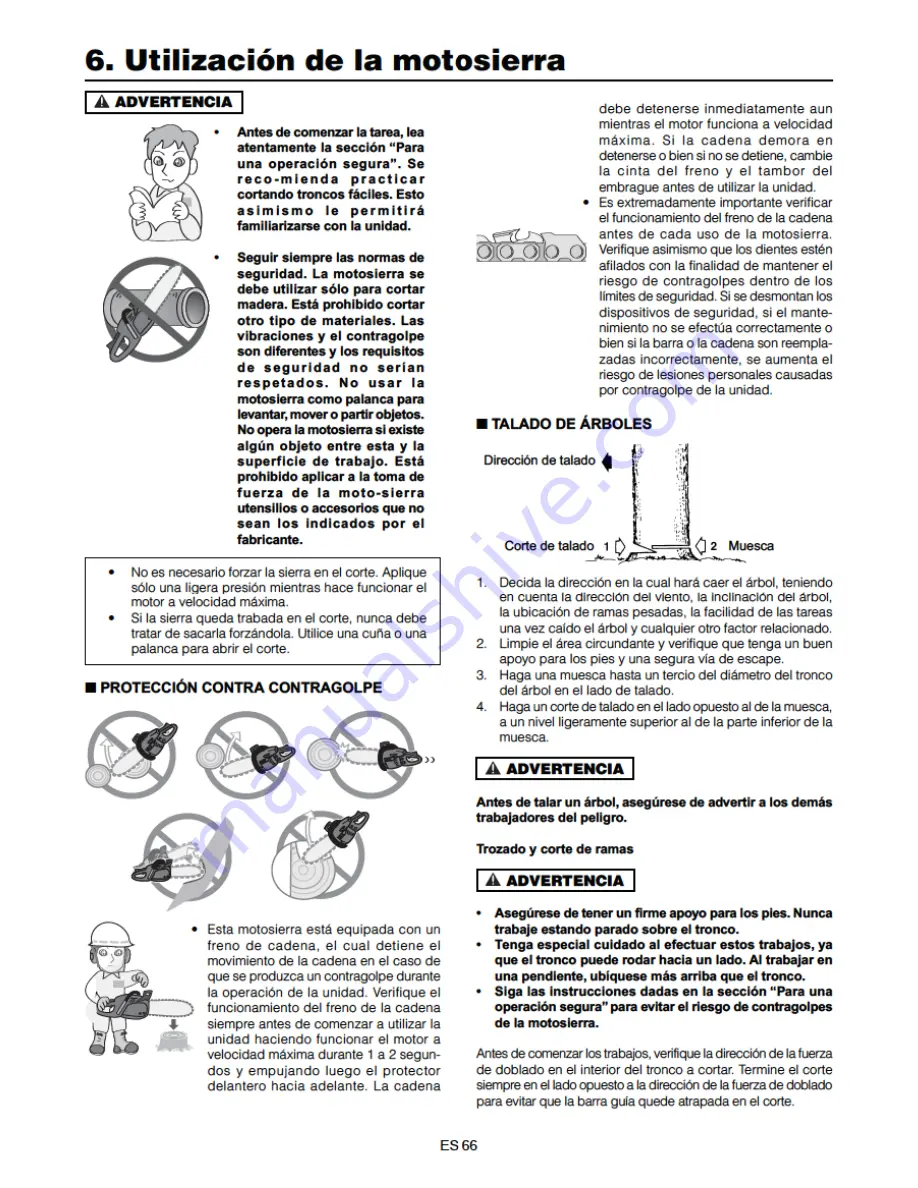 Parker PCS-6200 Owner'S Manual Download Page 68