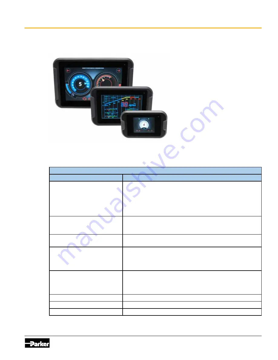 Parker PHD Series User Manual Download Page 8