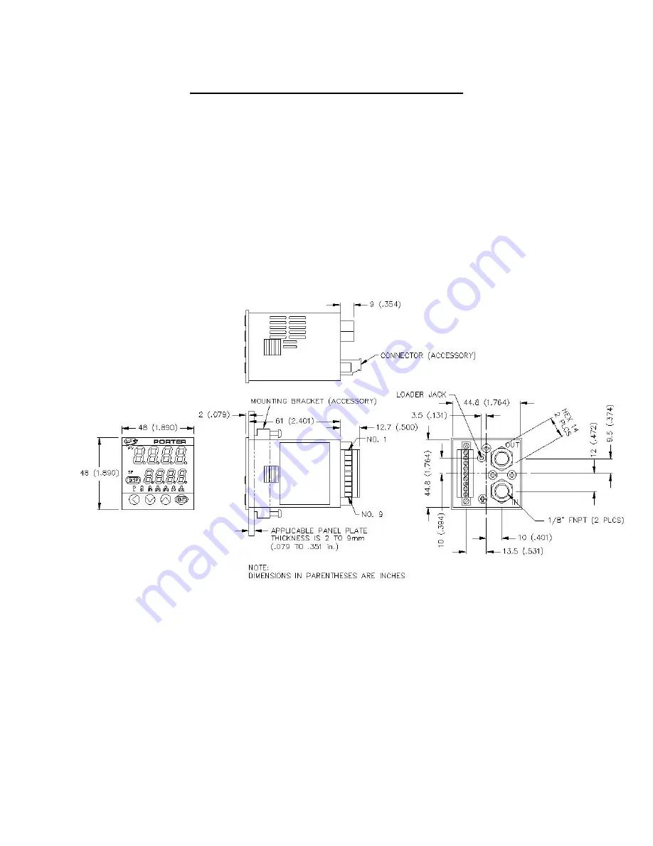 Parker Porter MPC Series Installation, Programming, & User Manual Download Page 11