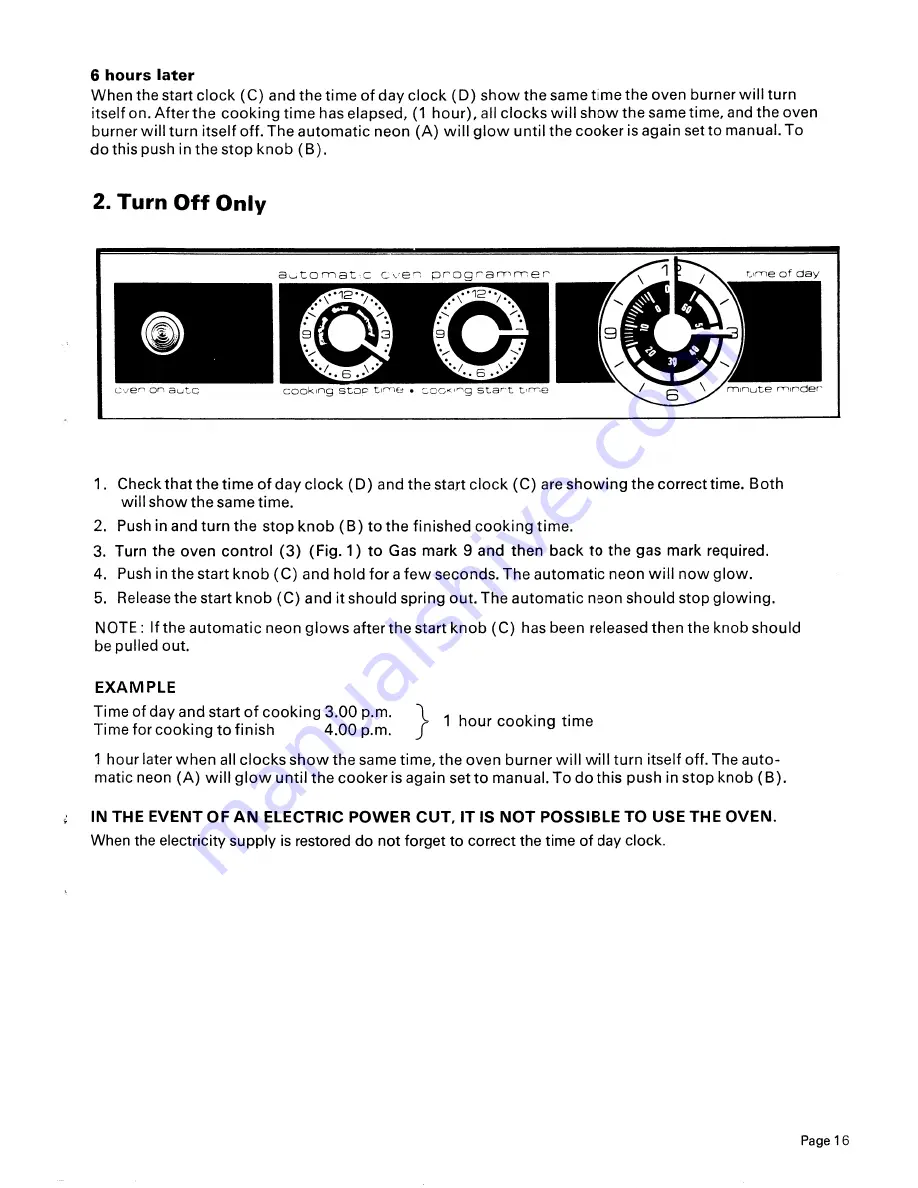 Parkinson Cowan 5000-2 Automatic User Manual Download Page 17