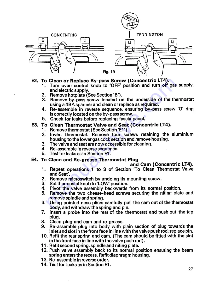 Parkinson Cowan 5000-2 Automatic Скачать руководство пользователя страница 55