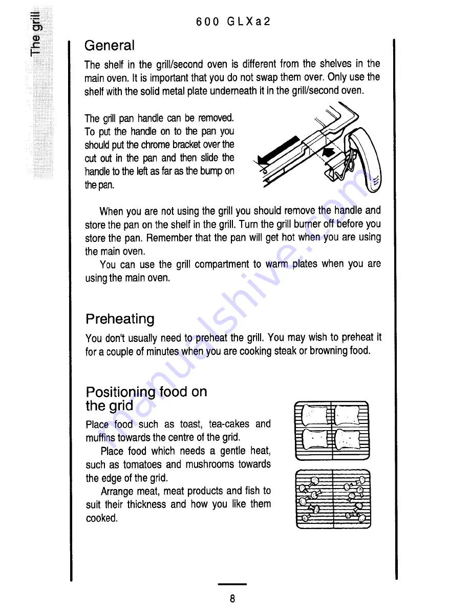 Parkinson Cowan 600 GLXa 2 Owner'S Handbook Manual Download Page 8