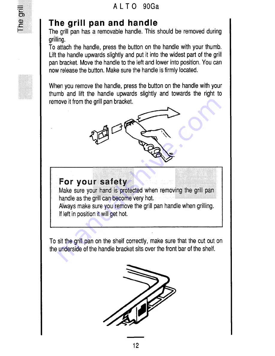 Parkinson Cowan Alto 90Ga Owners Handbook And Installation Instructions Download Page 12