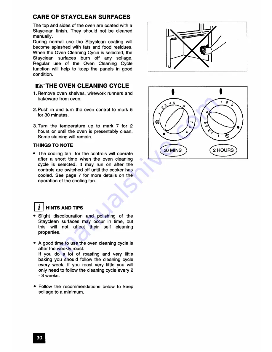 Parkinson Cowan G72 Ga Owners Handbook And Installation Instructions Download Page 30