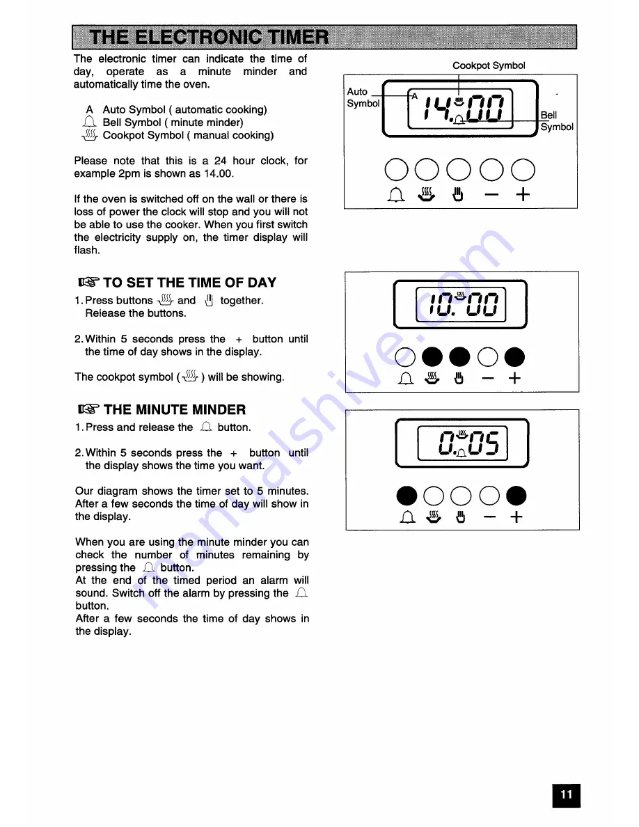 Parkinson Cowan G72 GAa Owners Handbook And Installation Instructions Download Page 11