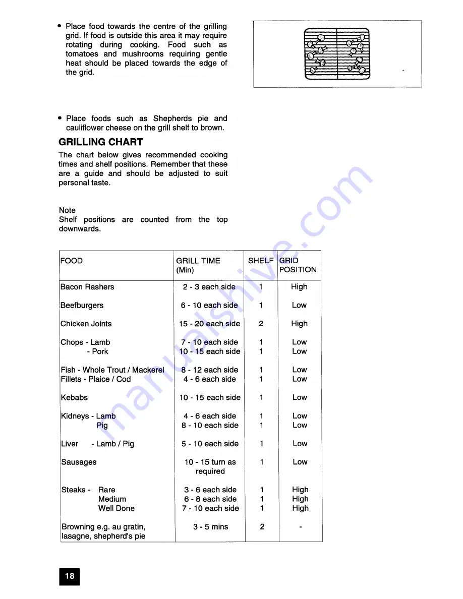 Parkinson Cowan G72 GAa Owners Handbook And Installation Instructions Download Page 18