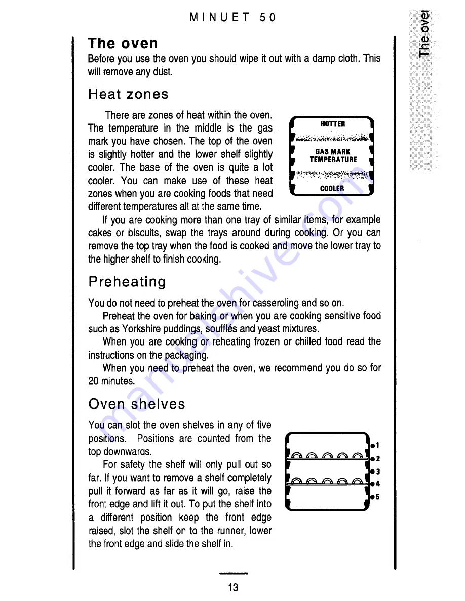 Parkinson Cowan Minuet 50 Owner'S Handbook Manual Download Page 13