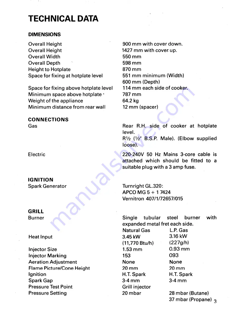 Parkinson Cowan Moffat Program D1260AO Instruction Book Download Page 31