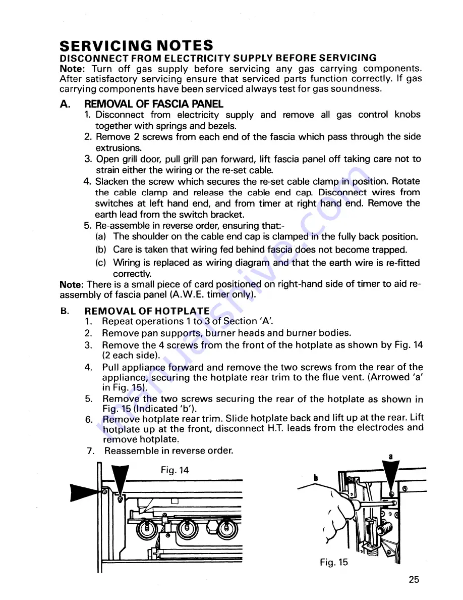 Parkinson Cowan Moffat Program D1260AO Instruction Book Download Page 53