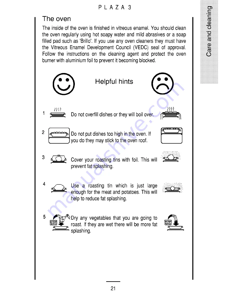 Parkinson Cowan Plaza 3 Owners Handbook And Installation Instructions Download Page 21