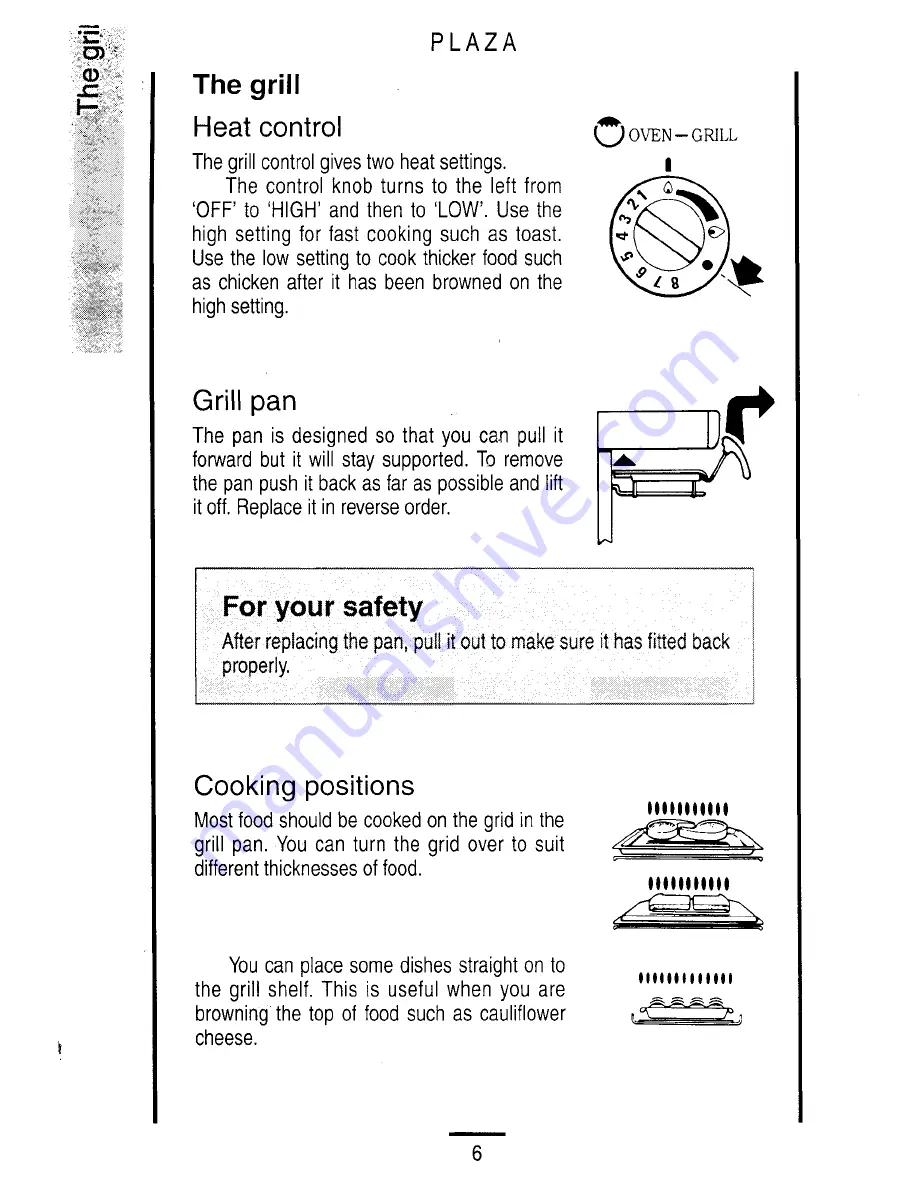 Parkinson Cowan Plaza U04260 Owner'S Handbook Manual Download Page 6