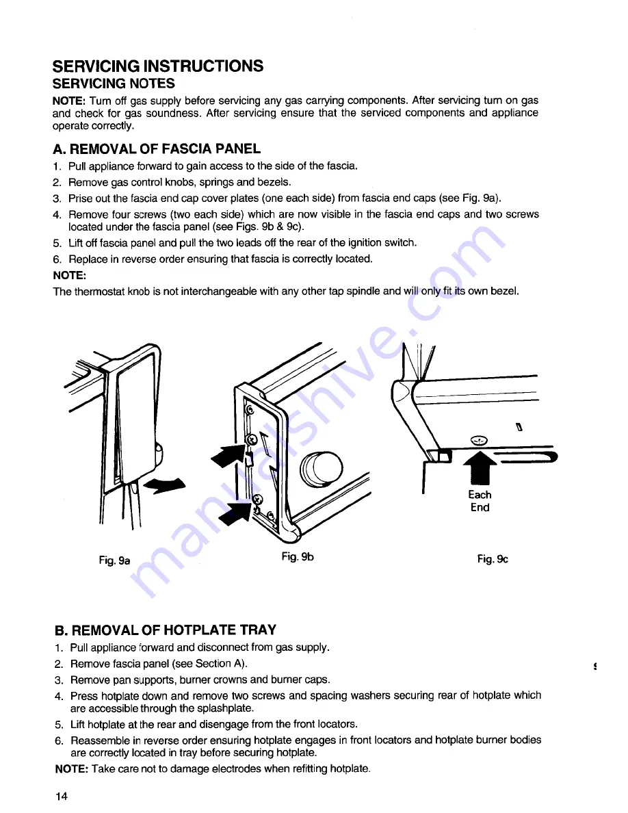 Parkinson Cowan Plaza U04260 Owner'S Handbook Manual Download Page 46