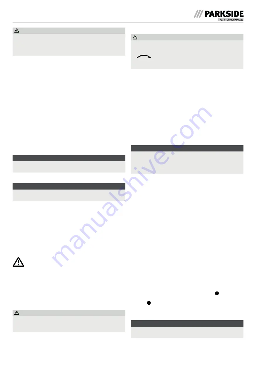 Parkside Performance PAKSP 20-Li A1 Скачать руководство пользователя страница 23